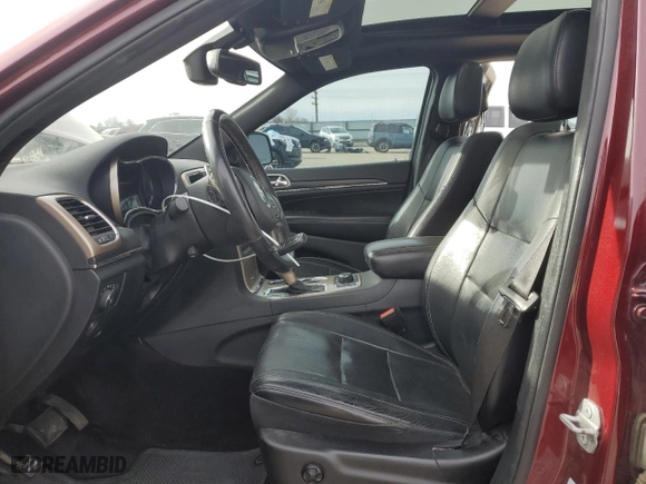 2016 Jeep Grand Cherokee Limited 75th Anniversary with VIN 1C4RJFBG0GC381956, listed as a Copart auction lot 43836275 with 98,504 mi miles and Salvage Title. Bid and sale history available at carsss.com. Image 7.