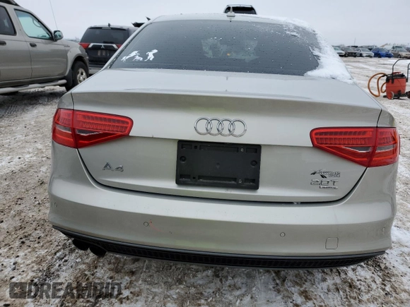 2014 Audi A4 Premium Plus with VIN WAUFFAFL7EN041118, listed as a Copart auction lot 45571105 with 82,600 mi miles and Non Repairable. Bid and sale history available at carsss.com. Image 6.