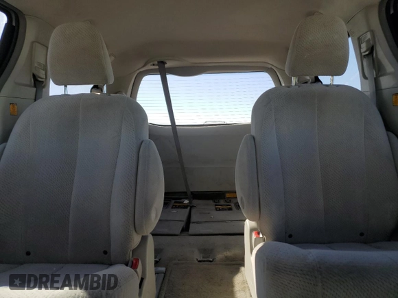 2011 Toyota Sienna LE with VIN 5TDJK3DC6BS028132, listed as a Copart auction lot 47260205 with 193,216 mi miles and Salvage Title. Bid and sale history available at carsss.com. Image 10.