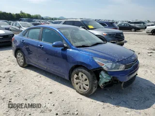 2018 Kia Rio S with VIN 3KPA24AB2JE053491, listed as a Copart auction lot 53782775 with 106,860 mi miles and Clean Title. Bid and sale history available at carsss.com. Image 4.