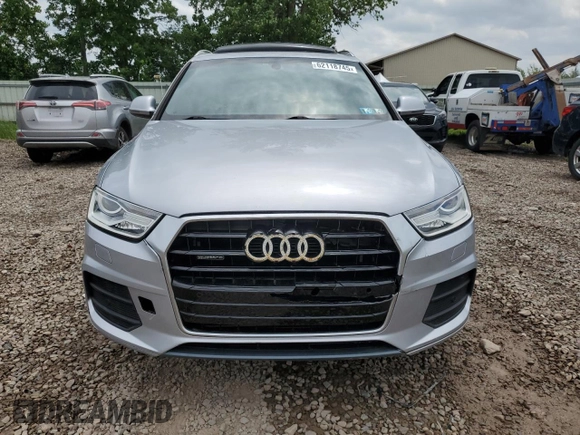 2016 Audi Q3 Premium Plus with VIN WA1EFCFS1GR016996, listed as a Copart auction lot 62118745 with 90,852 mi miles and Salvage title. Bid and sale history available at DreamBid. Image 5.