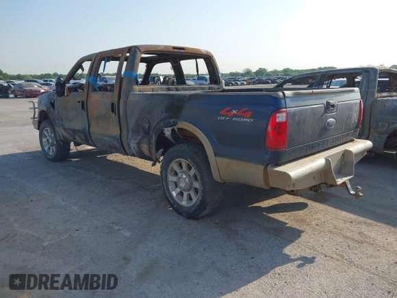 2008 Ford Super Duty F-250 SRW XL with VIN 1FTSW21R38ED59518, listed as a IAAI auction lot 39139692 with Not Provided miles. Bid and sale history available at carsss.com. Image 3.