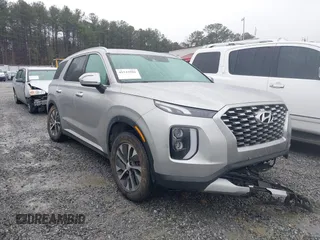 2021 Hyundai Palisade SEL z VIN KM8R24HE4MU265328, wystawiony jako IAAI lot #41543906 z przebiegiem 54 105 mil mil oraz . Historia ofert i sprzedaży dostępna na DreamBid. Obrazek 1.
