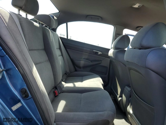 2006 Honda Civic Sdn LX with VIN 1HGFA16526L043277, listed as a Copart auction lot 48189255 with 102,019 mi miles and Salvage Title. Bid and sale history available at carsss.com. Image 10.
