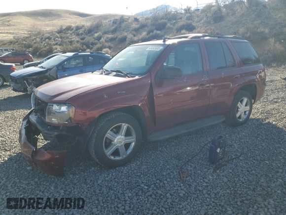 2008 Chevrolet TrailBlazer LT w/3LT with VIN 1GNDT13S082118259, listed as a Copart auction lot 48492685 with 0 mi miles and Salvage Title. Bid and sale history available at carsss.com. Image 1.