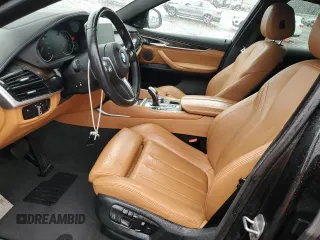 2019 BMW X6 xDrive35i with VIN 5UXKU2C56K0Z65348, listed as a Copart auction lot 40125783 with 48,719 mi miles. Bid and sale history available at carsss.com. Image 7.