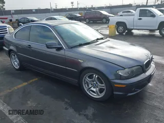 2005 BMW 3 Series 330Ci with VIN WBABD53475PL16418, listed as a IAAI auction lot 41217356 with 158,274 mi miles and . Bid and sale history available at carsss.com. Image 1.