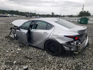 2024 Lexus IS with VIN JTHAP1D27R5005356, listed as a Copart auction lot 73366184 with 9,916 mi miles and Salvage Title. Bid and sale history available at carsss.com. Image 2.