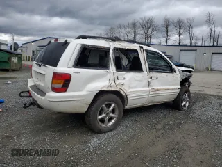 2001 Jeep Grand Cherokee Limited with VIN 1J4GW58N41C714881, listed as a Copart auction lot 49014565 with 158,360 mi miles and Clean Title. Bid and sale history available at carsss.com. Image 4.