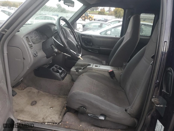 2002 Ford Ranger XL Fleet with VIN 1FTZR45E12PB60651, listed as a Copart auction lot 41447395 with 182,622 mi miles and Salvage Title. Bid and sale history available at carsss.com. Image 7.