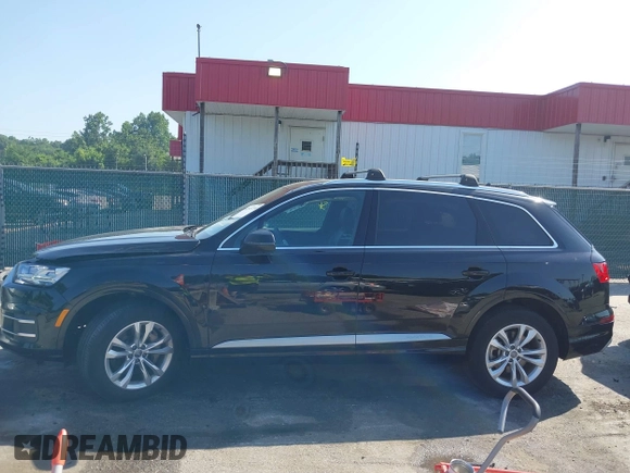 2019 Audi Q7 Premium Plus with VIN WA1LAAF77KD012284, listed as a IAAI auction lot 42587290 with 50,976 mi miles and . Bid and sale history available at DreamBid. Image 15.