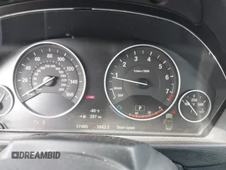 2015 BMW 4 Series 435i with VIN WBA3T3C51FP939555, listed as a IAAI auction lot 41815749 with 57,480 mi miles and . Bid and sale history available at carsss.com. Image 7.