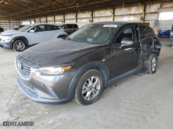 2018 Mazda CX-3 Sport with VIN JM1DKDB77J0309544, listed as a Copart auction lot 62309194 with 63,705 mi miles and Salvage Title. Bid and sale history available at carsss.com. Image 1.