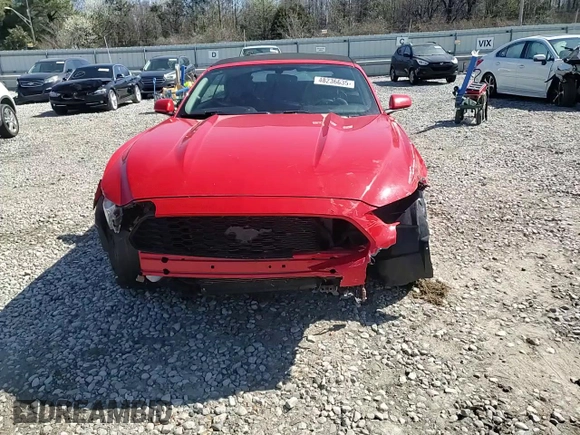 2015 Ford Mustang V6 with VIN 1FATP8EM8F5352554, listed as a Copart auction lot 48236635 with 67,818 mi miles and Salvage title. Bid and sale history available at DreamBid. Image 11.