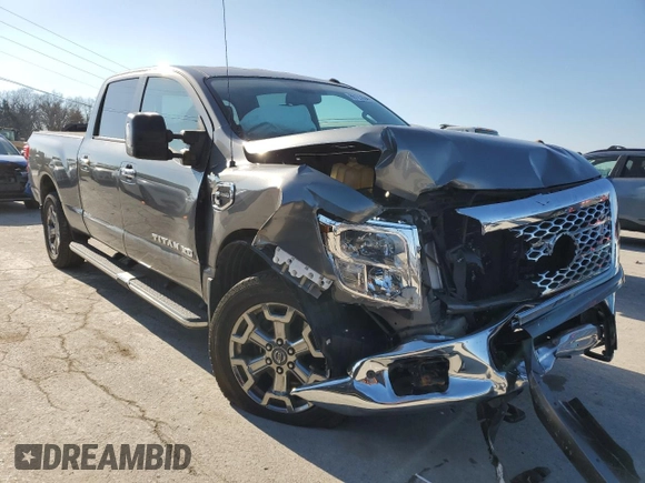 2019 Nissan Titan XD SL with VIN 1N6BA1F41KN511886, listed as a Copart auction lot 86123854 with 46,664 mi miles and Salvage Title. Bid and sale history available at carsss.com. Image 4.