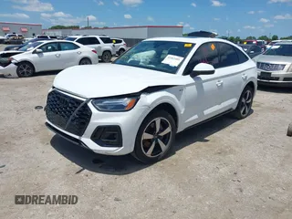 2022 Audi Q5 Sportback S line Premium Plus with VIN WA15AAFY4N2084268, listed as a IAAI auction lot 42463401 with Not provided miles and . Bid and sale history available at DreamBid. Image 17.