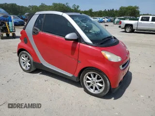 2009 Smart fortwo Passion z VIN WMEEK31XX9K306610, wystawiony jako Copart lot #57115125 z przebiegiem 5478 mil mil oraz Tytuł czysty. Historia ofert i sprzedaży dostępna na DreamBid. Obrazek 4.
