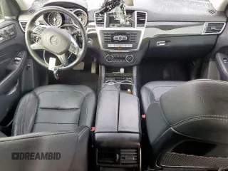 2015 Mercedes-Benz M 350 with VIN 4JGDA5JB1FA549118, listed as a Copart auction lot 56666645 with 138,844 mi miles and Salvage title. Bid and sale history available at DreamBid. Image 8.
