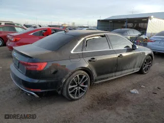 2018 Audi S4 Premium Plus with VIN WAUB4AF43JA002153, listed as a Copart auction lot 69990442 with 50,209 mi miles. Bid and sale history available at carsss.com. Image 3.