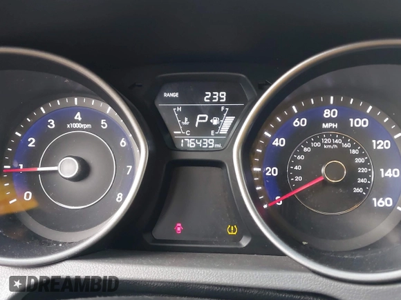2015 Hyundai Elantra SE with VIN 5NPDH4AE4FH634483, listed as a IAAI auction lot 40779391 with 176,439 mi miles and . Bid and sale history available at DreamBid. Image 7.