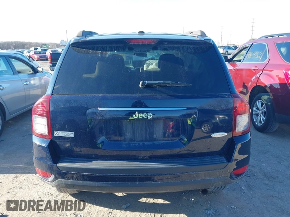 2015 Jeep Compass Latitude with VIN 1C4NJCEB4FD400322, listed as a IAAI auction lot 41802399 with 139,060 mi miles. Bid and sale history available at carsss.com. Image 16.