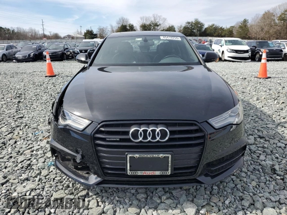2018 Audi A6 Premium with VIN WAUF8AFC6JN100552, listed as a Copart auction lot 45419255 with 0 mi miles and Salvage Title. Bid and sale history available at carsss.com. Image 5.