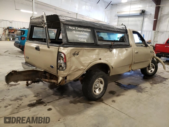 1999 Ford F-150 z VIN 1FTRF18W5XKB44503, wystawiony jako Copart lot #82359574 z przebiegiem 272 265 mil mil oraz Szkoda całkowita • Salvage title. Historia ofert i sprzedaży dostępna na DreamBid. Obrazek 3.