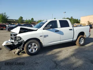 2022 Ram 1500 Tradesman with VIN 3C6RR6KTXNG307371, listed as a Copart auction lot 56980265 with 62,580 mi miles and Salvage title. Bid and sale history available at DreamBid. Image 1.