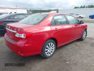 2012 Toyota Corolla L with VIN 2T1BU4EE5CC915400, listed as a IAAI auction lot 41814997 with 141,313 mi miles. Bid and sale history available at carsss.com. Image 4.