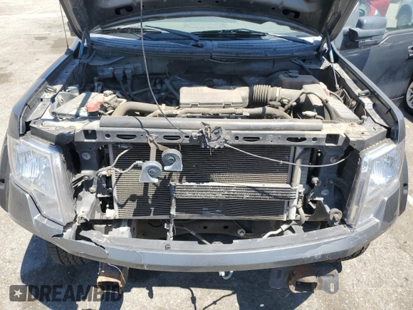 2009 Ford F-150 XL with VIN 1FTRF12W19KB98117, listed as a Copart auction lot 57605325 with 138,965 mi miles and Salvage title. Bid and sale history available at DreamBid. Image 11.