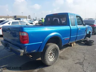 2002 Ford Ranger XL Fleet with VIN 1FTYR44UX2PA36799, listed as a IAAI auction lot 41450469 with 231,984 mi miles. Bid and sale history available at carsss.com. Image 4.