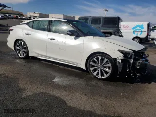 2023 Nissan Maxima Platinum with VIN 1N4AA6FV3PC501213, listed as a Copart auction lot 75566674 with 34,088 mi miles and Clean Title. Bid and sale history available at carsss.com. Image 4.