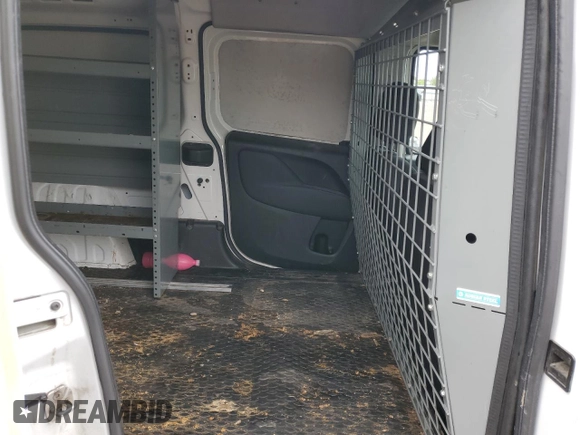 2015 Ram ProMaster City Cargo Tradesman with VIN ZFBERFATXF6A89899, listed as a Copart auction lot 57068735 with 178,123 mi miles and Salvage title. Bid and sale history available at DreamBid. Image 10.