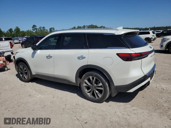 2023 Infiniti QX60 Luxe с VIN 5N1DL1FR5PC373348, выставлен на аукционе Copart как лот 52145535 с пробегом 32 357 миль миль и Чистый • Clean title. История ставок и продаж доступна на DreamBid. Изображение 2.