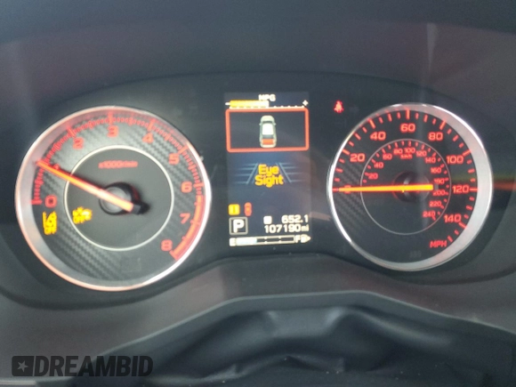 2019 Subaru Impreza Special Sports z VIN 4S3GKAM69K3609697, wystawiony jako Copart lot #56161805 z przebiegiem 107 190 mil mil oraz Szkoda całkowita • Salvage title. Historia ofert i sprzedaży dostępna na DreamBid. Obrazek 9.