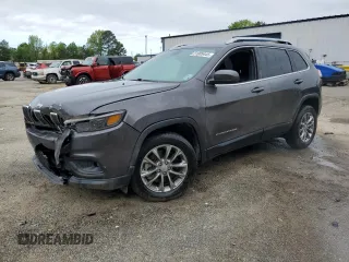 2020 Jeep Cherokee Altitude with VIN 1C4PJLLB1LD649183, listed as a Copart auction lot 51005445 with 76,916 mi miles and Salvage title. Bid and sale history available at DreamBid. Image 1.