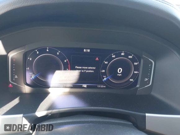 2022 Volkswagen Atlas SEL Premium R-Line with VIN 1V2FE2CA6NC220596, listed as a IAAI auction lot 41864407 with 13,120 mi miles and . Bid and sale history available at DreamBid. Image 7.
