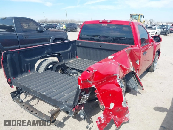 2008 Chevrolet Silverado 1500 Work Truck with VIN 1GCEC14X58Z246253, listed as a IAAI auction lot 41651102 with 167,100 mi miles. Bid and sale history available at carsss.com. Image 6.