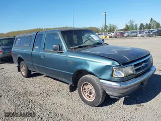 1996 Ford Ranger XL with VIN 1FTCR14A3TPA58983, listed as a IAAI auction lot 42065309 with 120,481 mi miles. Bid and sale history available at carsss.com. Image 1.