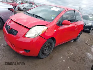 2007 Toyota Yaris with VIN JTDJT923275125859, listed as a IAAI auction lot 42020291 with 179,949 mi miles. Bid and sale history available at carsss.com. Image 19.