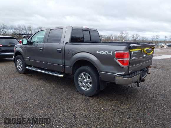 2014 Ford F-150 XL with VIN 1FTFW1ET8EFB75196, listed as a IAAI auction lot 41945260 with 319,194 mi miles. Bid and sale history available at carsss.com. Image 3.