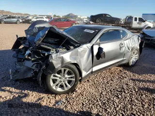 2021 Chevrolet Camaro 1LS with VIN 1G1FB1RX3M0125034, listed as a Copart auction lot 79747624 with 0 mi miles and Salvage Title. Bid and sale history available at carsss.com. Image 1.