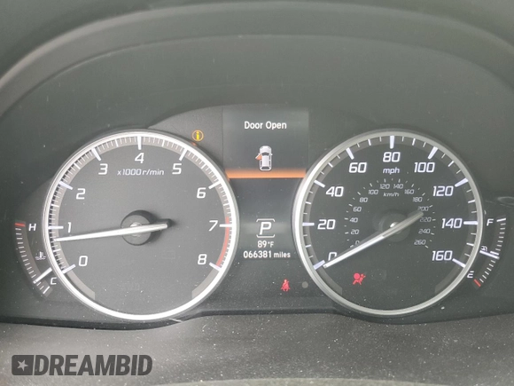 2016 Acura RDX Advance Pkg with VIN 5J8TB3H75GL010107, listed as a Copart auction lot 45338435 with 66,381 mi miles and Salvage Title. Bid and sale history available at carsss.com. Image 9.