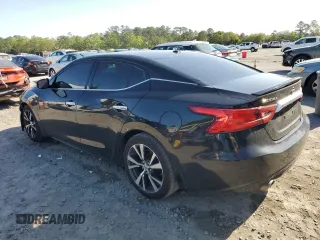 2017 Nissan Maxima SV with VIN 1N4AA6AP4HC383960, listed as a Copart auction lot 52766005 with 155,087 mi miles and Salvage Title. Bid and sale history available at carsss.com. Image 2.