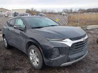 2022 Chevrolet Blazer LT with VIN 3GNKBCR41NS201391, listed as a IAAI auction lot 41424140 with 18,117 mi miles. Bid and sale history available at carsss.com. Image 1.
