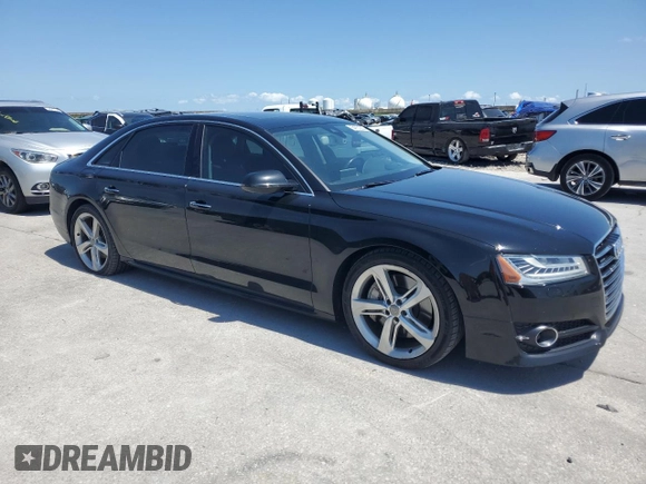 2018 Audi A8 z VIN WAU44AFD0JN000880, wystawiony jako Copart lot #54751235 z przebiegiem 76 161 mil mil oraz Szkody całkowita. Historia ofert i sprzedaży dostępna na DreamBid. Obrazek 4.