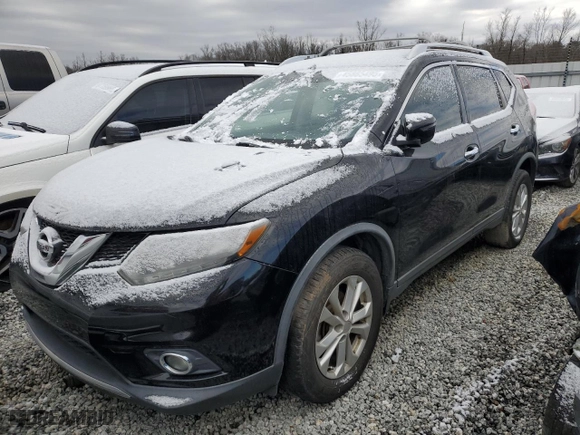 2016 Nissan Rogue SV with VIN KNMAT2MTXGP685511, listed as a Copart auction lot 45865495 with 243804 miles and Clean Title. Bid and sale history available at carsss.com. Image 1.