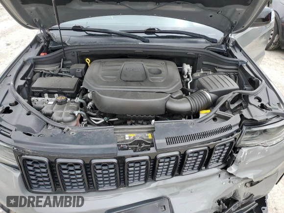 2021 Jeep Grand Cherokee Freedom with VIN 1C4RJFAG4MC770600, listed as a Copart auction lot 60846255 with 56,427 mi miles and Salvage title. Bid and sale history available at DreamBid. Image 12.