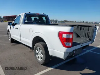2023 Ford F-150 XL with VIN 1FTMF1C51PKD58283, listed as a IAAI auction lot 41752279 with 90,263 mi miles and . Bid and sale history available at carsss.com. Image 3.