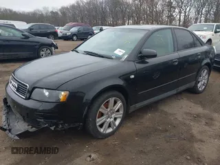 2003 Audi A4 1.8T with VIN WAULC68E73A239919, listed as a IAAI auction lot 41736041 with 999,999 mi miles. Bid and sale history available at carsss.com. Image 2.